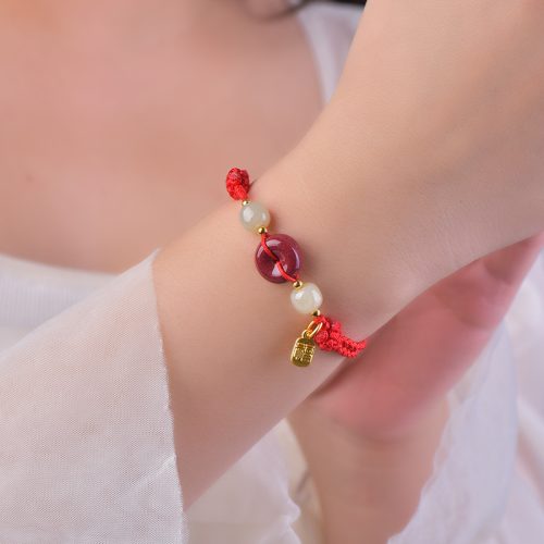 Taoist Cinnabar Blessing Bracelet - Feng Shui Protection