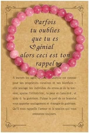 Multi-Stone Elastic Bracelet